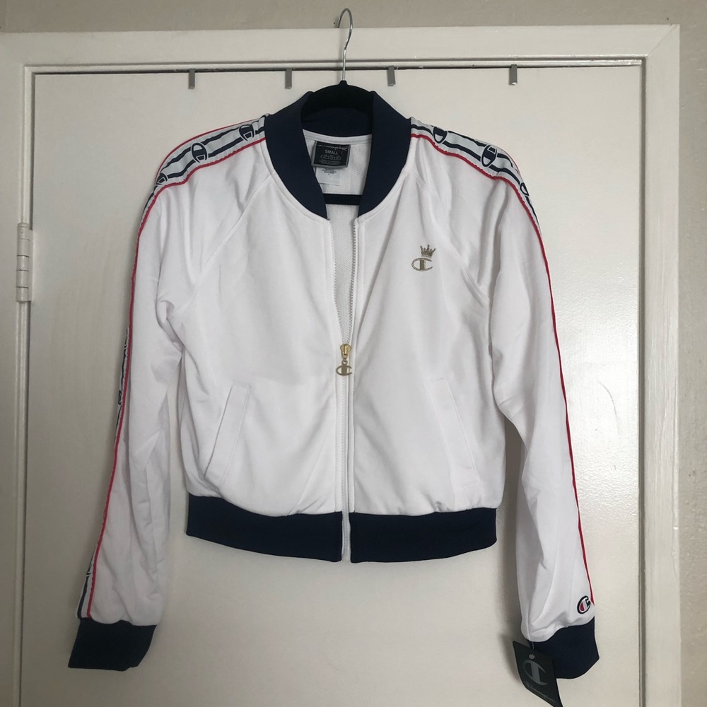 Champion womens silk jacket